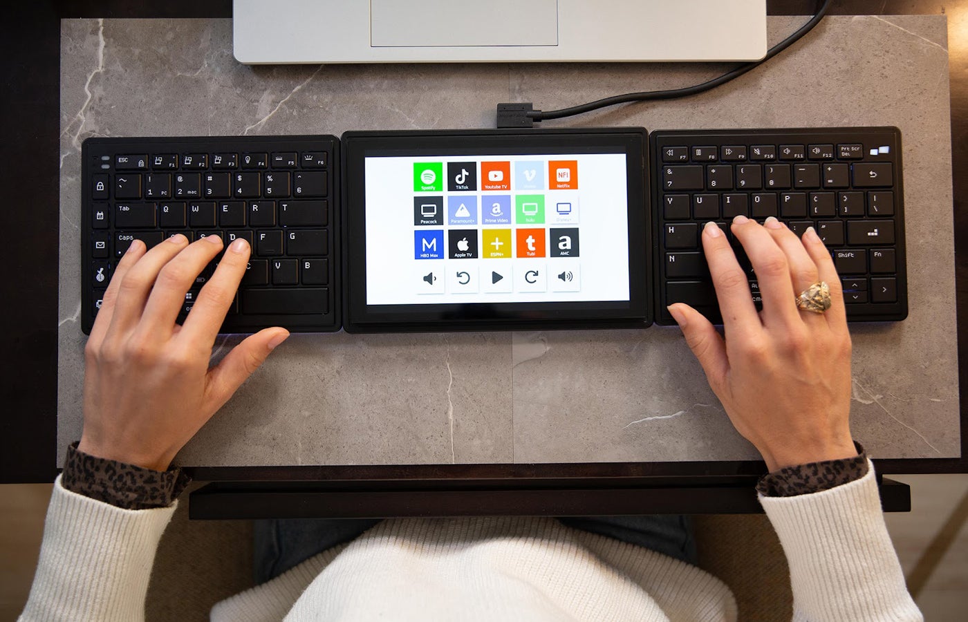 Improve the Way You Work and Play With This $300 Smart Ergonomic Keyboard