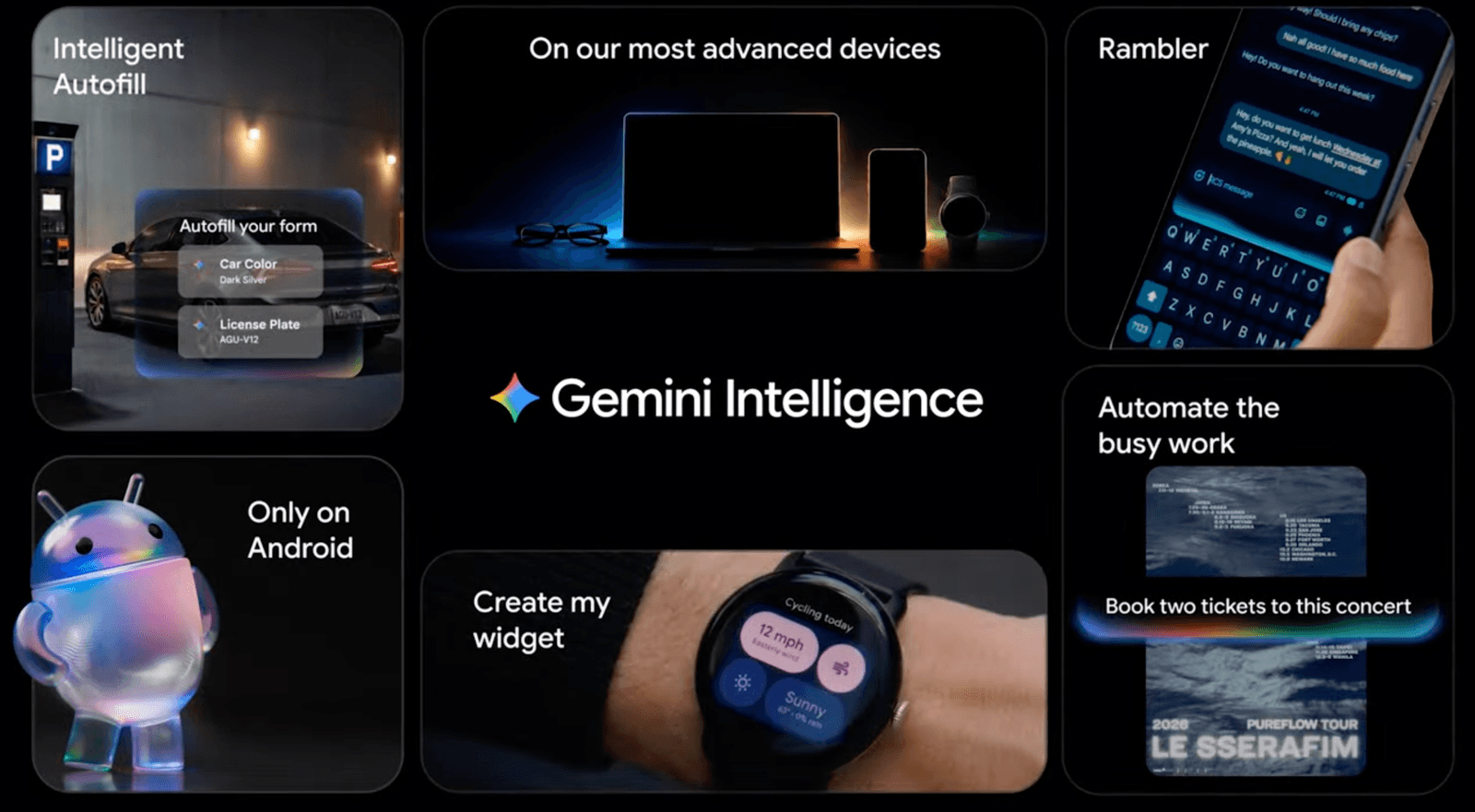 Gemini Intelligence, la nueva Googlebook y otras novedades que nos mostró The Android Show 2026 de Google